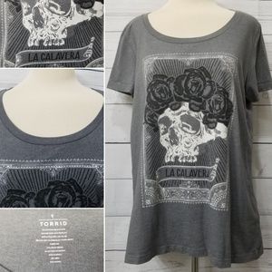 Torrid La Calavera tee